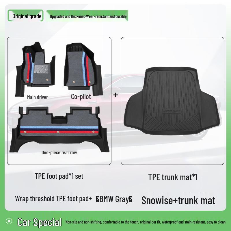 TPE Carpet Accessories for 2025 Chery Fengyun A9L Interior Modification