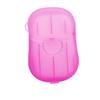 20pcs Portable Hand Washing Mini Soap Paper Disposable Bath Travel