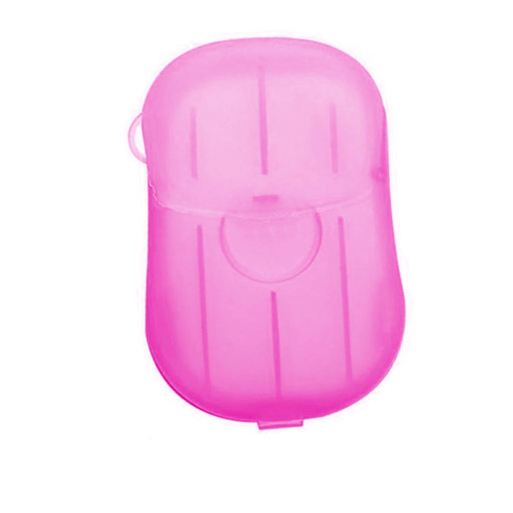 20pcs Portable Hand Washing Mini Soap Paper Disposable Bath Travel