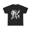 Abstract Grunge Angel T-Shirt, Dark Gothic Streetwear Tee, Distressed Winged Figure Graphic Shirt, Alt Emo Y2K Unisex Gift