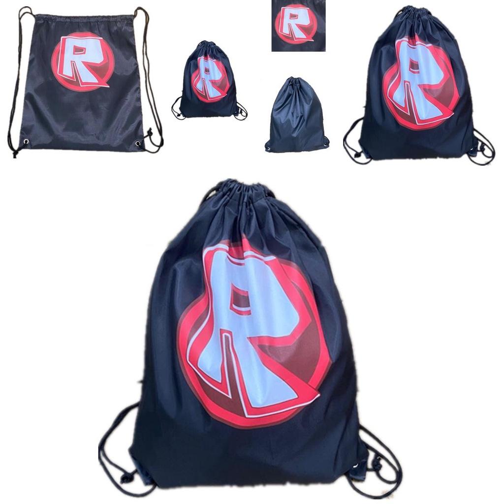 Roblox Backpack For Boys And Girls Durable And Waterproof With Drawstring Closure