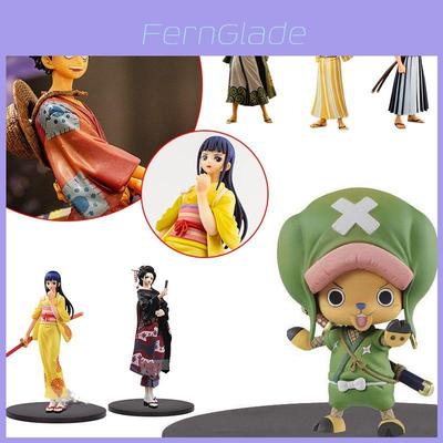 Exquisite One Piece Action Figure Collection Featuring Luffy Robin Kiku Nami Usopp Chopper Sanji Zoro Models