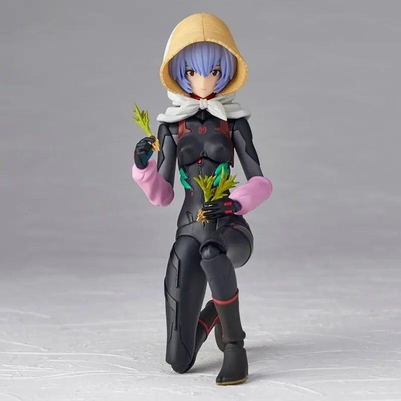 Anime NEON GENESIS EVANGELION Figurky EVA Rei Ayanami Akční figurky Pohyblivá kolekce PVC Modelky na dárky