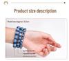 Mei Zhuo Light Purple Bolivian Amethyst Crystal Bracelet with Round Beads