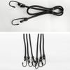 10 Pcs Bungee Cords with Hooks Heavy Duty Outdoor Elastic Bungee Straps Rubber Tarp Strap for Cargo Bike Car Luggage Fixing Rope