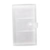 Clear Business Card Holder, Business Card  , Plastic ID Card Protector with 120 Slots for Business Credit Cards