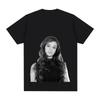 Hailee Steinfeld TShirt Round Neck Short Sleeve Graphic Printing Camisetas Casual Fashion Cotton Clothing Ropa Mujer Clothes