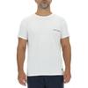 Lot de 3 T-shirts homme en coton uni col rond imprimé poitrine