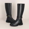 Elcanto Mazz Women'S Buckle-Type Long Boots 3.5Cm Lcwl99M54V