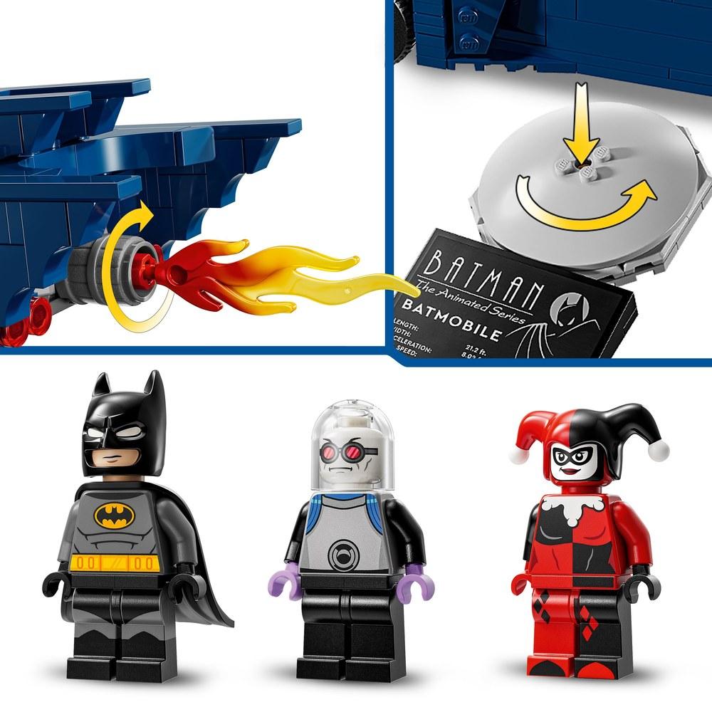 LEGO Super Heroes Batman vs Harley Quinn and Mr. Freeze Playset 76274 Batmobile Kids Vehicle Motorcycle Birthday Gift Christmas Ages 8-10 Boys Girls