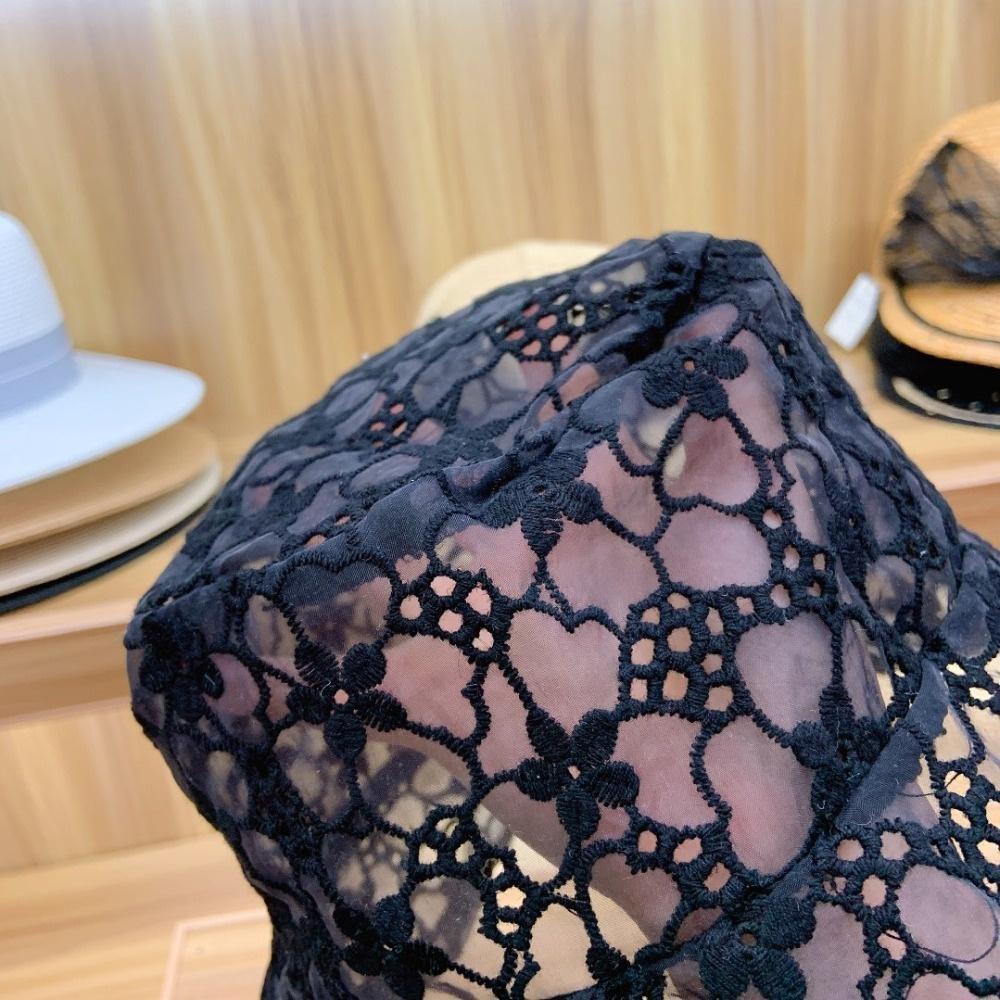 Ladies New Hat Soft Lace Flowers Wide Brim Sun Hat Floppy Summer Hat Lace Ladies Hat Fisherman Hat Casual Hat Sun Hat