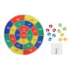 Dart Board for Kids LED Lighting Foldable Flannel Dart Board Toy with Balls for Indoor Outdoor Target Game Party