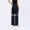 YERAD Women's Slim Straight-Leg Wool Blend Pants