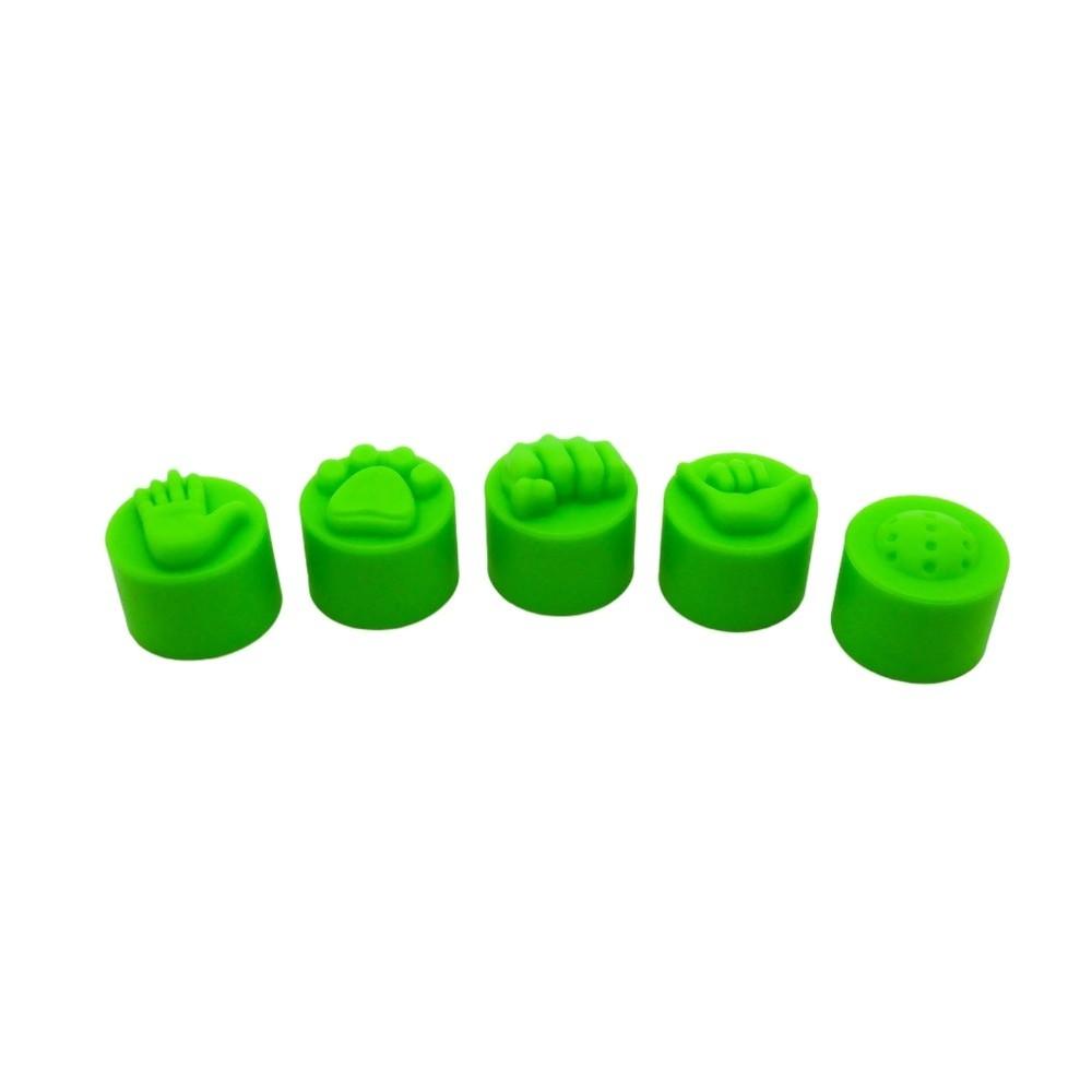 Fun Gesture Design Pickleball Paddle End Caps Reusable Paddle Tap Caps Paddle End Plugs