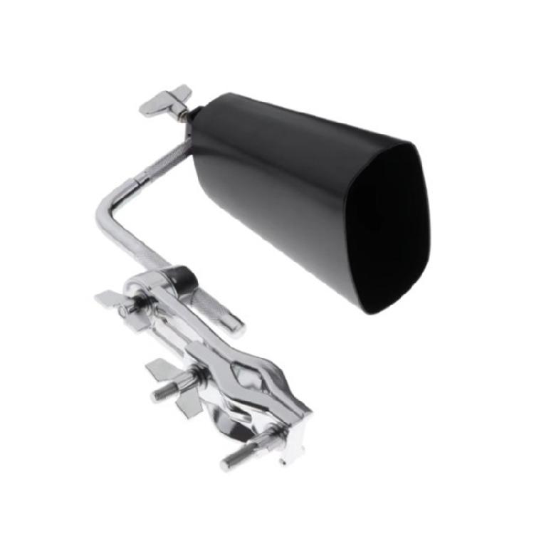Adjustable Cowbell MountIng Bracket Clamp Holder with Cowbell L-Rod Cowbell Holder Replacement Musical Instrument Parts
