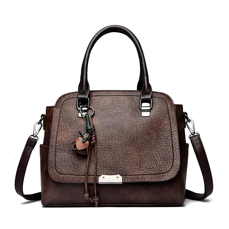 2026 Top Quality Minimalist Luxury Handbags For Women Soft PU Leather Designer Solid Color Large Capacity Shoulder Messenger Sac