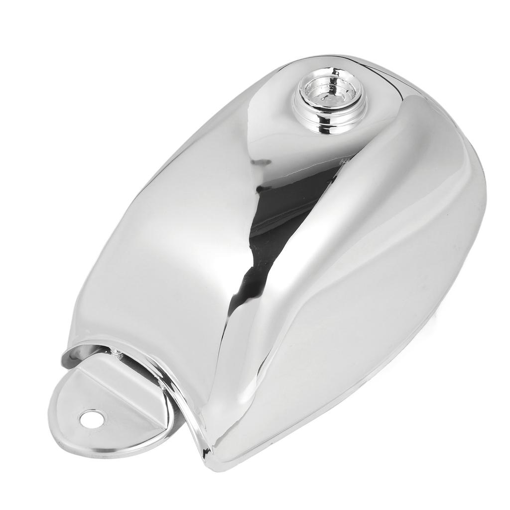 Motorrad Benzintank 4L Eisen Chrom Versiegelt Motor Kraftstoff Benzin Tank für Z50 K3‑78