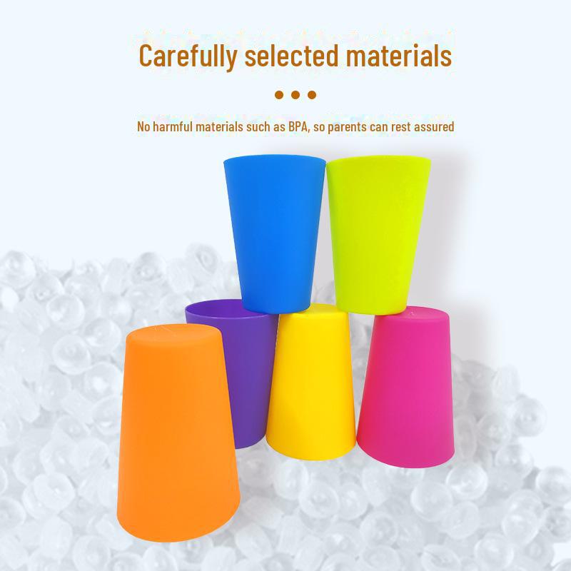 Color Sorting Stacking Cups - Montessori Educational Toy for Ages 2-4