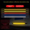 Reflective Anti-collision Strips Fashionable Easy To Install Highly Visible Unique Design Visual Alert Rear Bumper Guard Durable