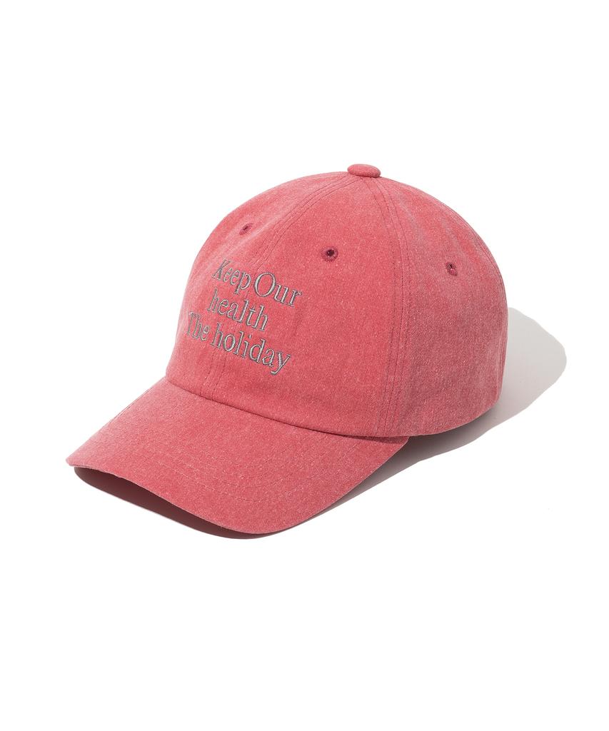 MILLO ARCHIVE Holiday Signature Ball Cap [Vintage Red]