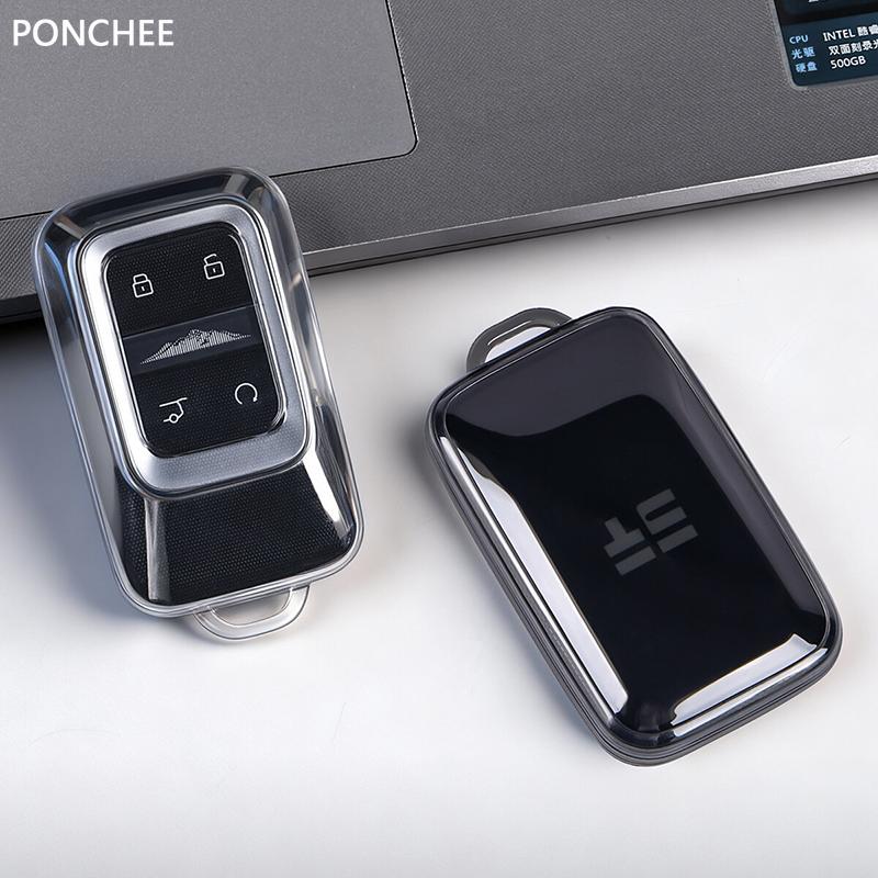 For Chery Jetour G700 2026-2027 All-inclusive Key Cover TPU Key Protection Case Anti-drop Protection Automobile Supplies