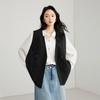 Elva' Island Women's Loose Fit Casual Suit Vest