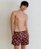 Dillaispul Rosy Western Boots Swim Trunks - Mahogany Brown