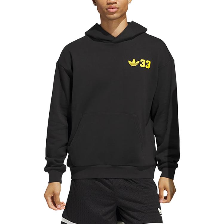 adidas Originals Sweatshirt Unisex Schwarz/Sonnenlicht Gelb JD5193
