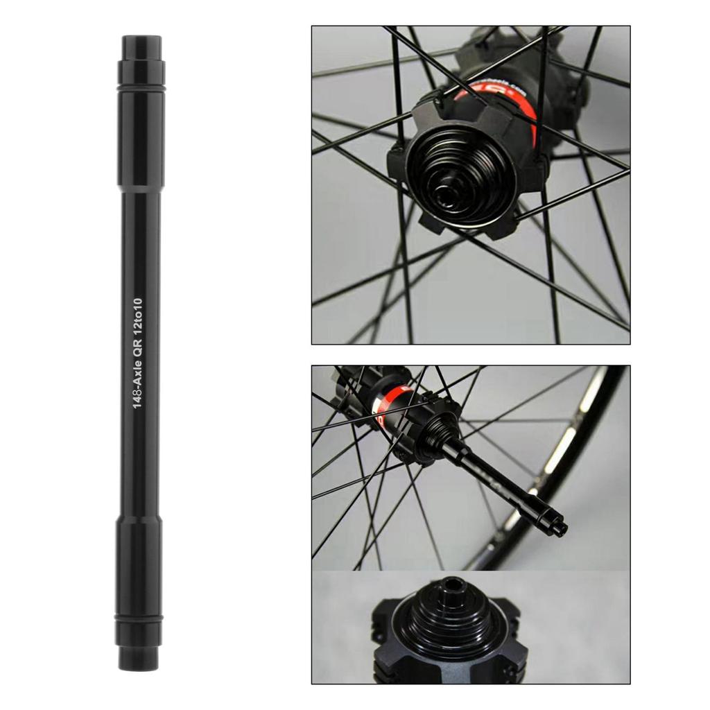12 Mm to 10 Mm QR Adapter Through Axle Hub 135/142/148 Mm Wheel Hub Adapter