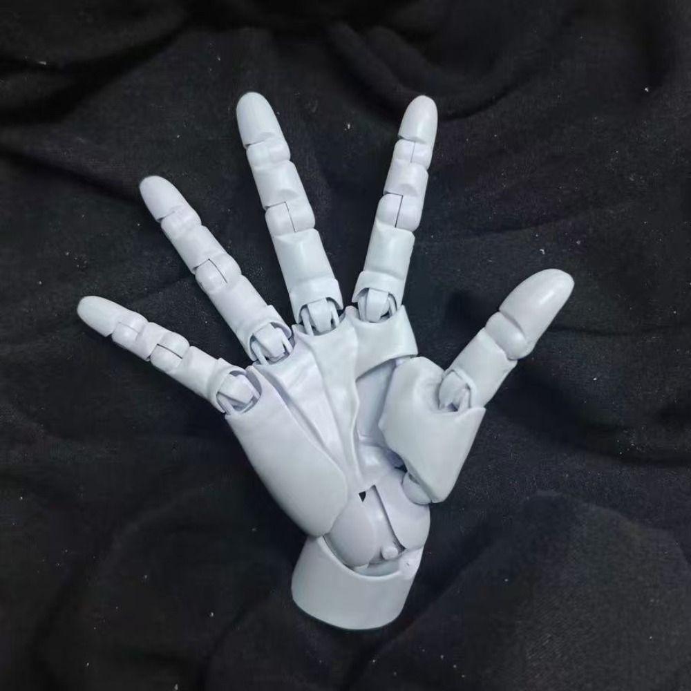Biomimetic Hand Joint Movable Model Right Hand Anime Hand Model  For Displaying