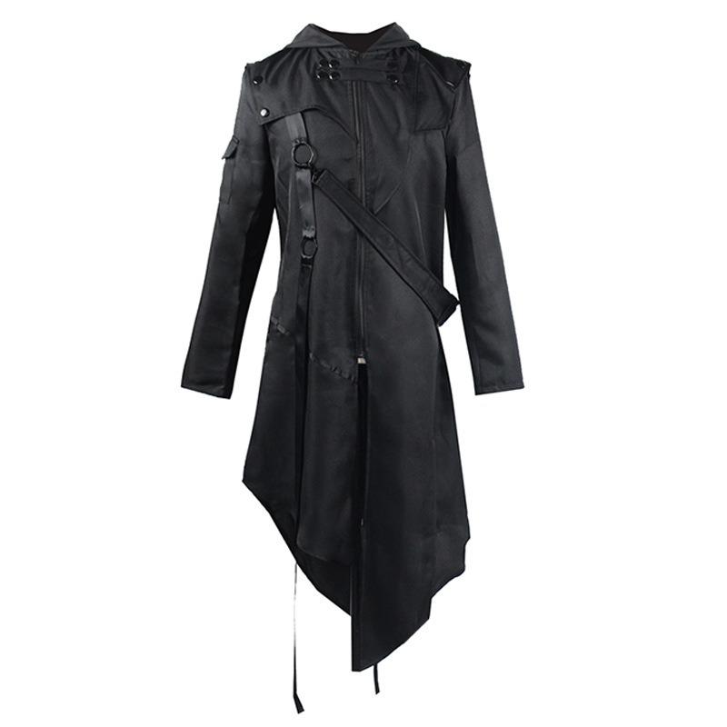 Gothic Autumn and Winter Halloween Coat Men's Costume Gothic