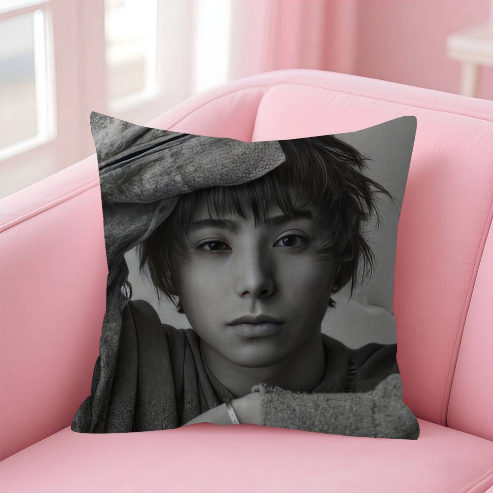 Actor NNijiro Murakami Cushion Cover Car Throw Pillow Case For Sofa Car Christmas Gift