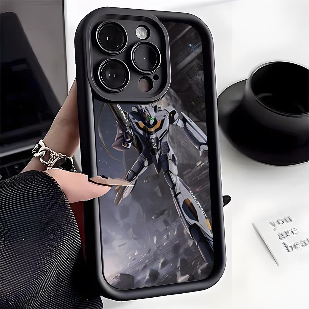 Robotech Macross Phone Case For IPhone 17 Pro Max 15 Pro 16 14 Plus 12 13 Mini 11 Pro Shockproof Cover