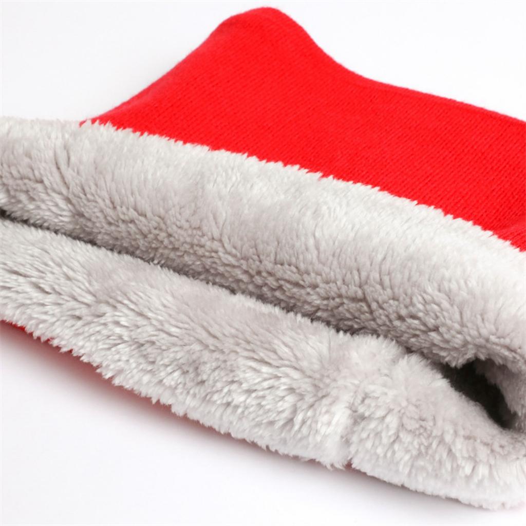 Solid Color, Knitted Scarf, Men's and Women's, Autumn and Winter, Pullover, Neck Protector, Thickened, Warm Neck Cover, Scarf, Outdoor