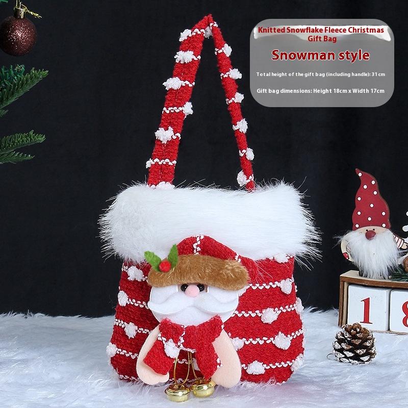 Christmas Apple Bag Children's Gift Bag Kindergarten Candy Bag Christmas Eve Apple Packaging Gift Box