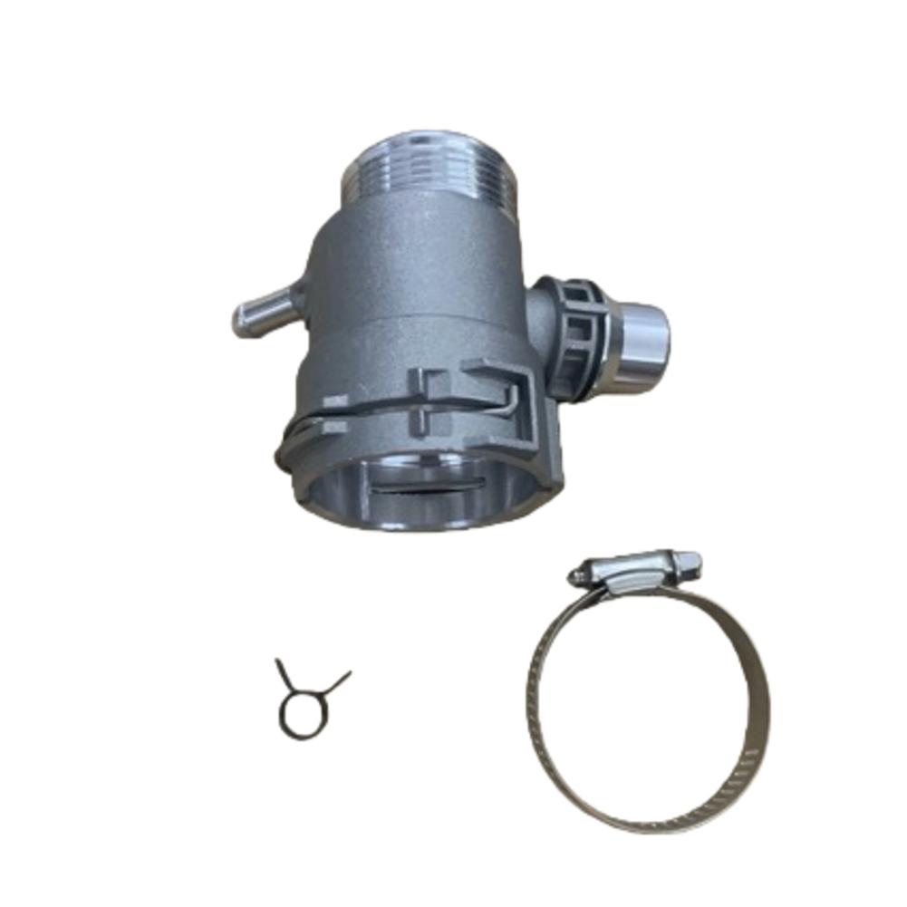 Upper Hose Connection Tank Connector for BMW For 5 Series F18 OEM 76224For 51 17127619684 Aluminium Alloy Replacement Part