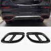 Aluminum Rear Bumper Exhaust Tail Pipe Cover Trim for GLC Class 2024 Car Exhaust Pipe Cover Replacement Accessories