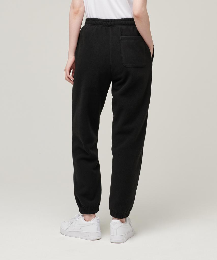 MUSINSA STANDARD WOMAN Women'S Polar Fleece Sweatpants [Black]