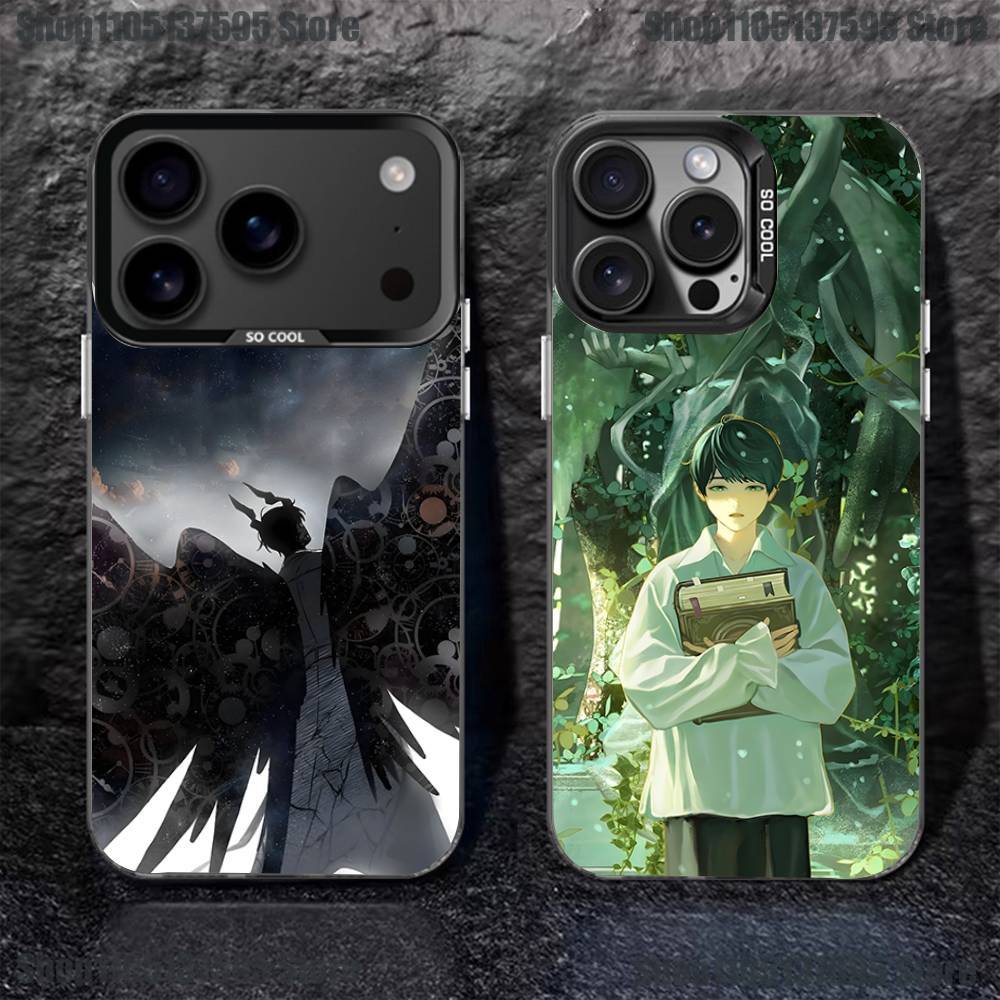 Omniscient Reader Viewpoint Phone Case For iPhone 17,16,15,14,13,12,11,Pro,XS,Max,Plus,Mini,SE4,E Black Matte Shockproof Cover