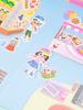 Toytron Dallimi's 3D Portable Convenience Store Sticker Book Play Set