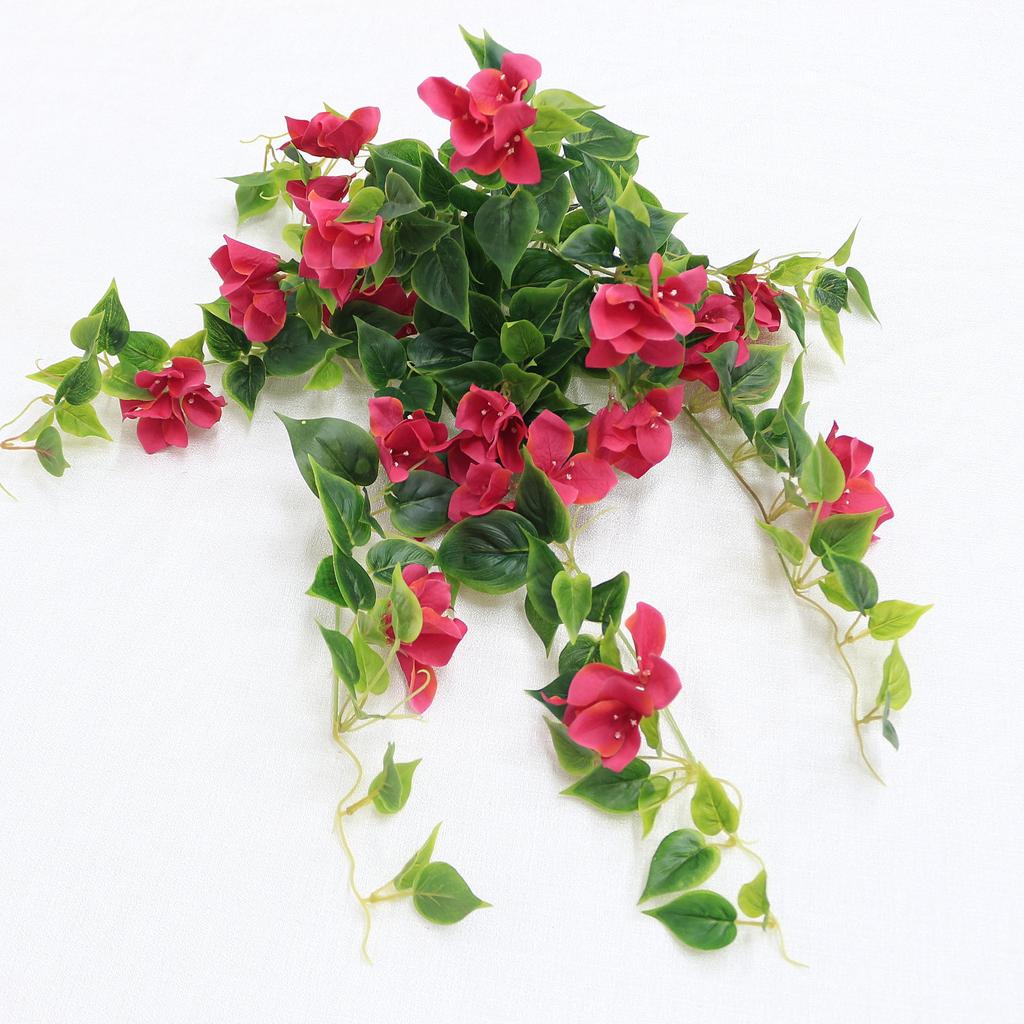 Artificial Vine Silk Petunia Flowers Artificial Morning Glories Hanging Plants Fake Flowers for Indoor Outdoor Patio Lawn Decor