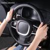 For Volvo 2017- S90 Xc90 Hand-stitched Steering Wheel Cover 2018 XC60 Leather Hand-stitched Steering Wheel Cover V90 S60