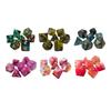 7x Double Color Polyhedral Dices Set Role Playing Game Table Board Game Acrylic Math Teaching Party Toys Multi Sides Dices