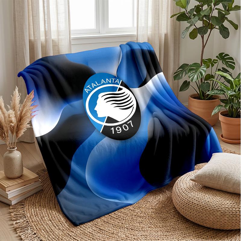Atalanta FC Soft Flannel Fleece Blanket Lightweight Cozy Warm Throw Blanket For Sofa Bed Home Decor