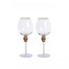 2pcs Light Wind · No Light Luxury Phnom Penh Crystal Glass Wine Glass Cocktail Champagne Glass Decanter Set