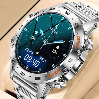 2023 yeni 1.39 "Bluetooth çağrı akıllı saat erkekler spor spor takip cihazı IP68 su geçirmez Smartwatch Android iOS için 400mAh