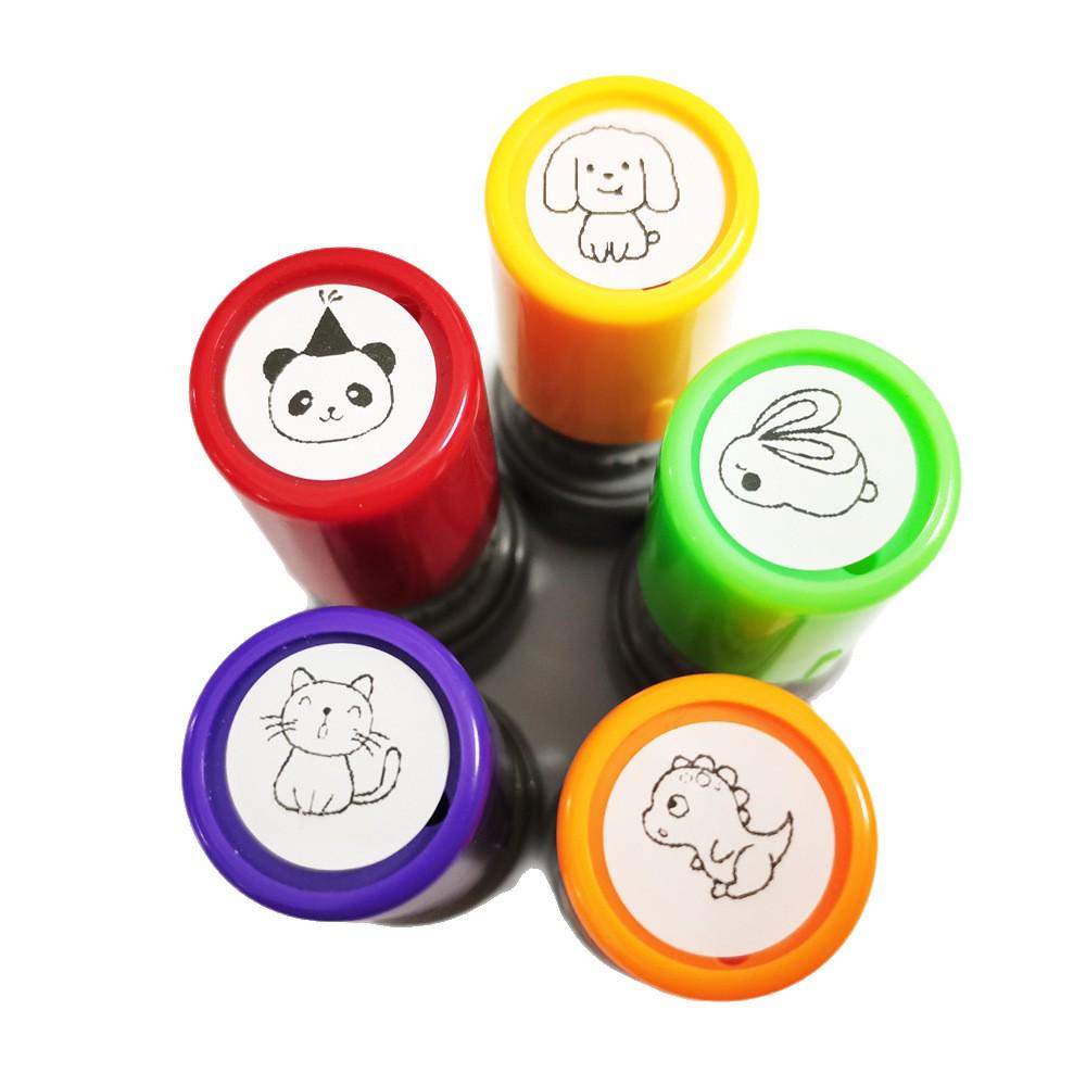 Cartoon Animal Planner Stickers - Panda, Puppy, Rabbit, Kitten, Dinosaur