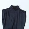 European-American Women's Fashion Lace Patchwork Silk Satin Mini Dress