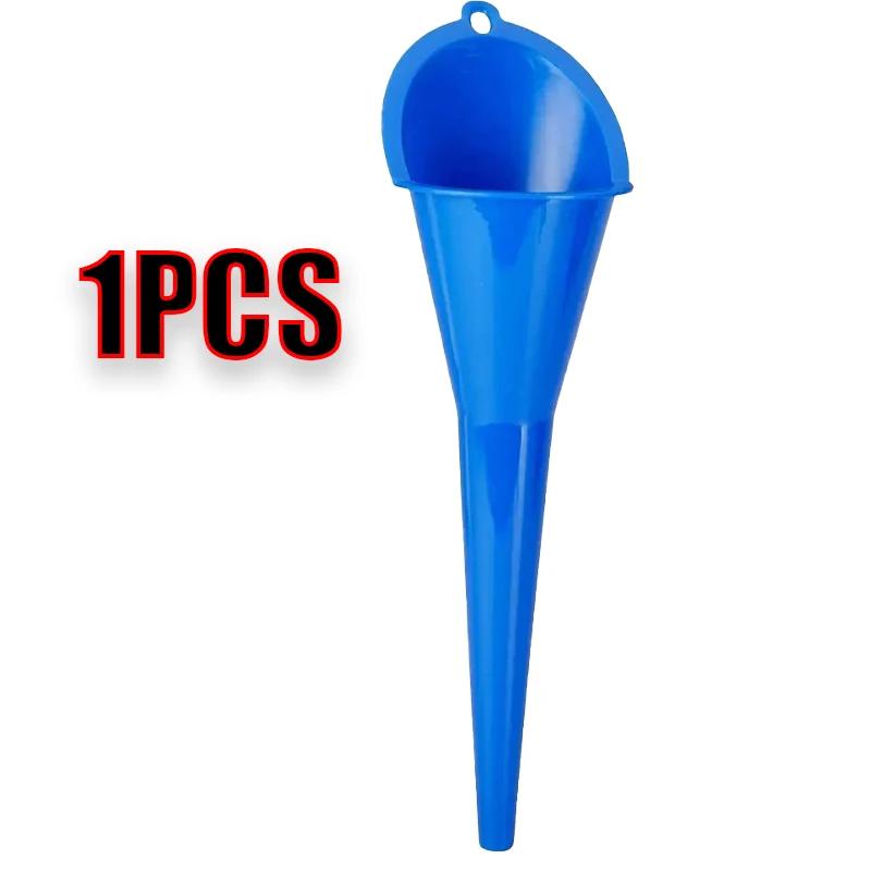 

Car Long Stem Funnel Gasoline Oil Fuel Filling Tools Anti-splash Plastic Funnel Motorcycle Refueling Tools Auto Accessories