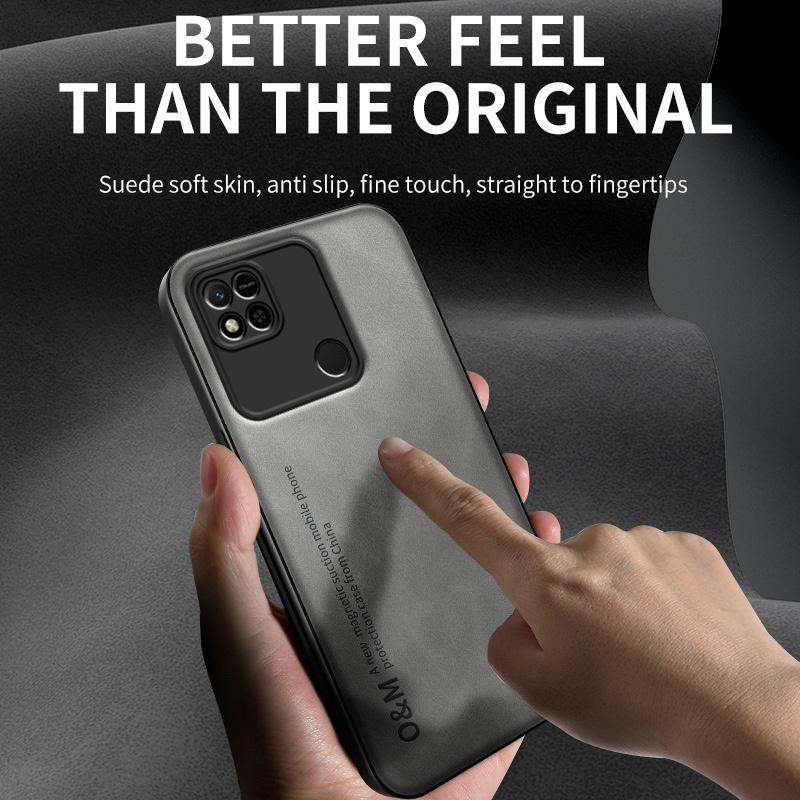 For Magnetic Case Leather Luxury Xiaomi Redmi 10 4g 5g 10a 10c Cover Silicone Phone Case For Redmi 9 9a 9c Nfc 12c 11a Coque